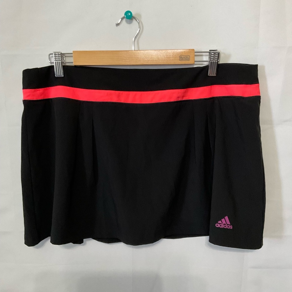 Adidas Climalite Black Athletic tennis skort size XL